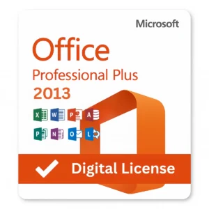 Microsoft Office 2013 Professional Plus Digital License