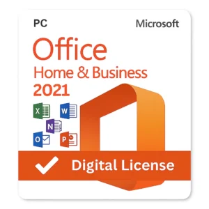 Microsoft Office 2021 Home and Business for windows pc digital license