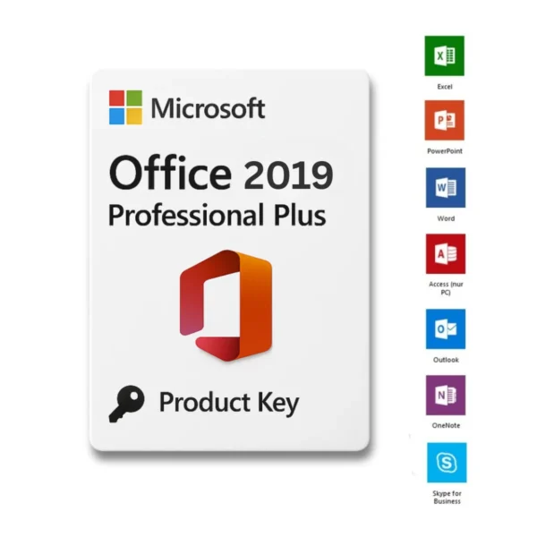 Microsoft Office Professional Plus 2019 license key