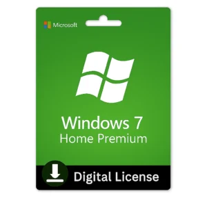Microsoft Windows 7 Home Premium Digital License Key