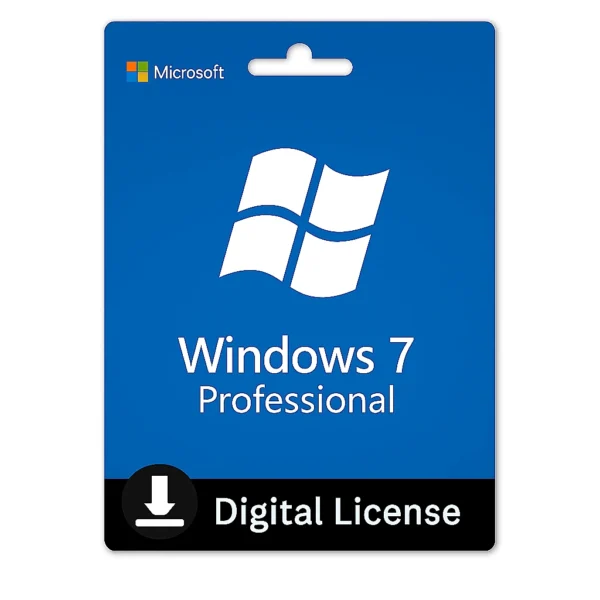 Microsoft Windows 7 Professional Digital License Key